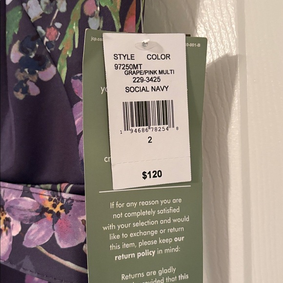 Melonie T Womens Belted Sleeveless Floral Evening Gown - Picture 8 of 13